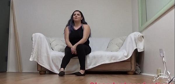  Pudgy model took me for all the cum i could give